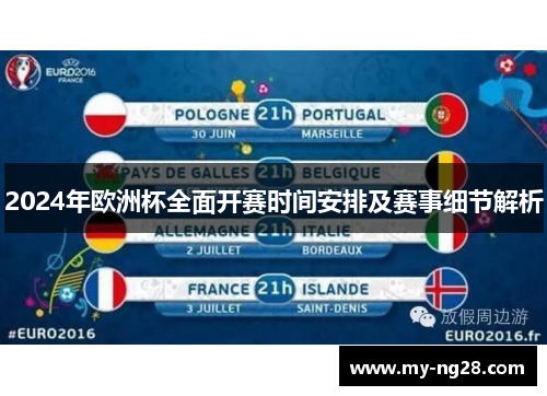 2024年欧洲杯全面开赛时间安排及赛事细节解析 2024年欧洲杯全面开赛时间安排及赛事细节解析